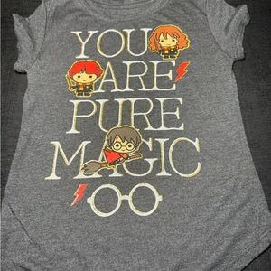Kids Gray 'You Are Pure Magic' Short Sleeve Tee